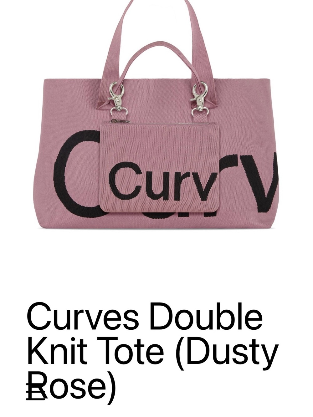Curves Double Knit Dusty Rose